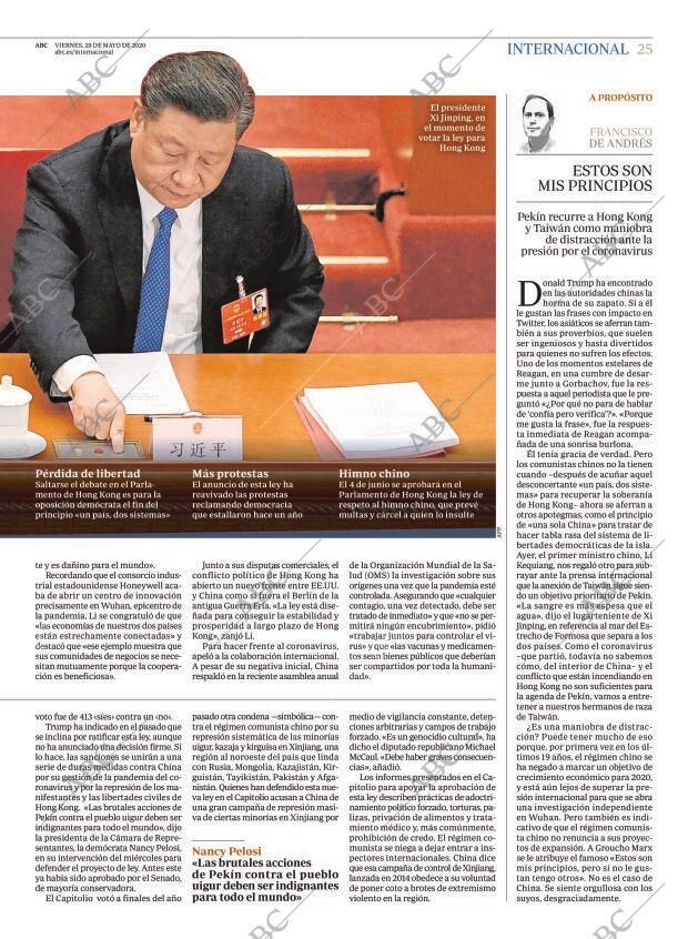 ABC MADRID 29-05-2020 página 25