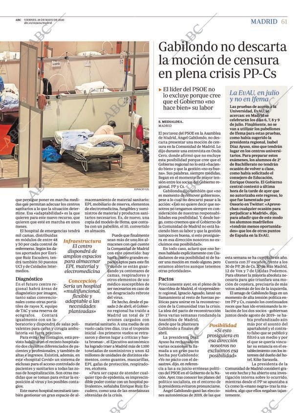ABC MADRID 29-05-2020 página 61