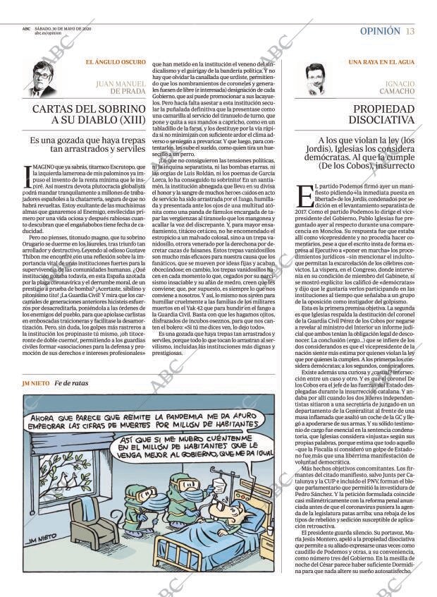 ABC MADRID 30-05-2020 página 13