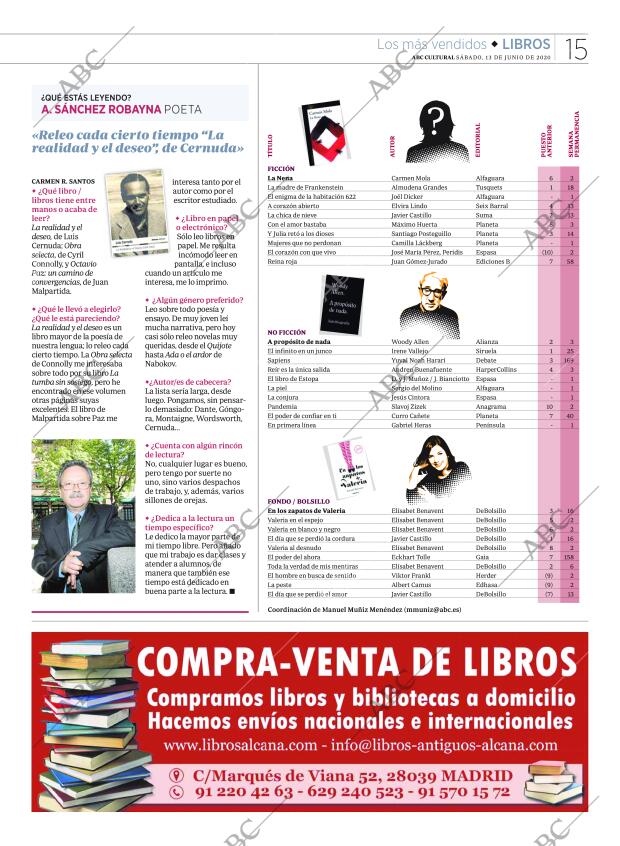 CULTURAL MADRID 13-06-2020 página 15