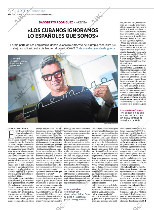 CULTURAL MADRID 13-06-2020 página 20