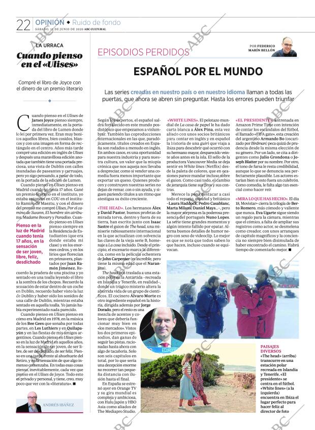 CULTURAL MADRID 13-06-2020 página 22