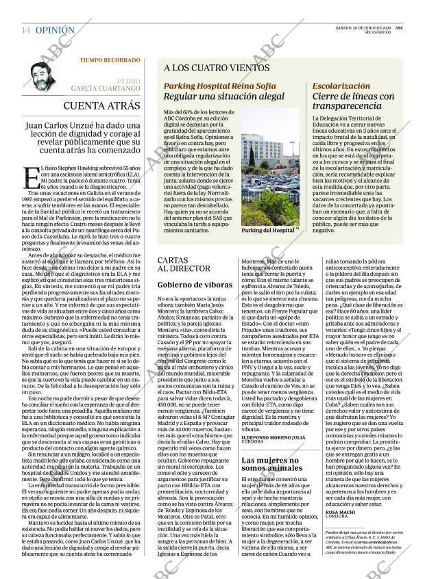 ABC CORDOBA 20-06-2020 página 14
