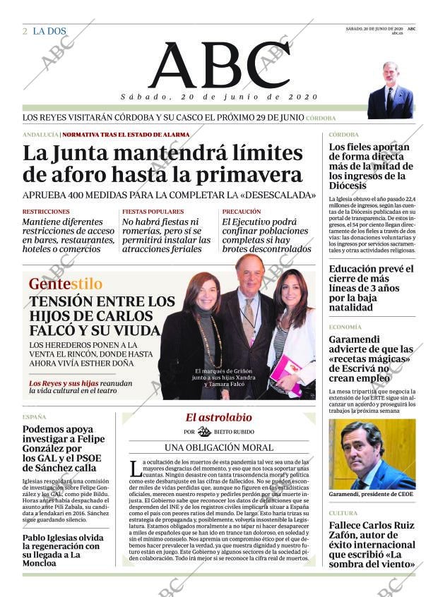 ABC CORDOBA 20-06-2020 página 2
