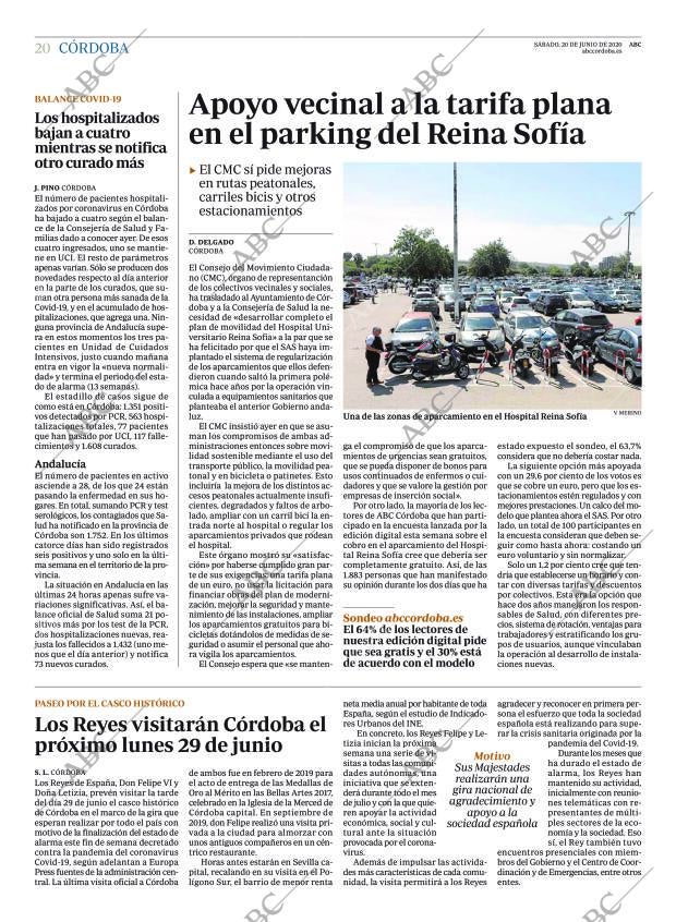 ABC CORDOBA 20-06-2020 página 20