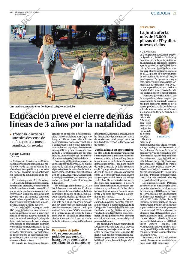 ABC CORDOBA 20-06-2020 página 21