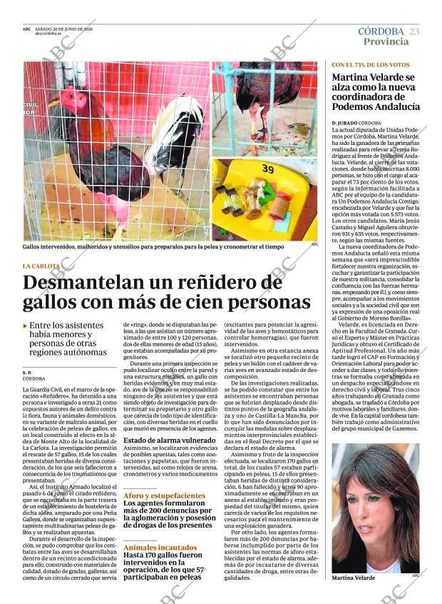 ABC CORDOBA 20-06-2020 página 23