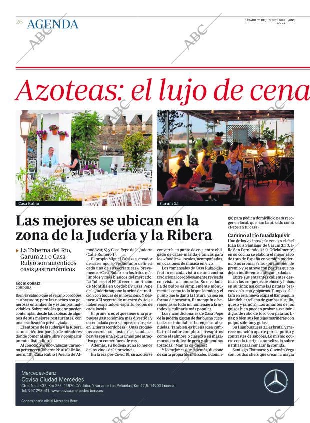 ABC CORDOBA 20-06-2020 página 26