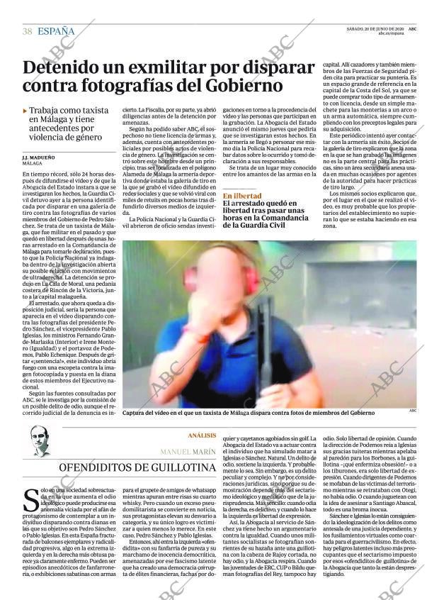 ABC CORDOBA 20-06-2020 página 38