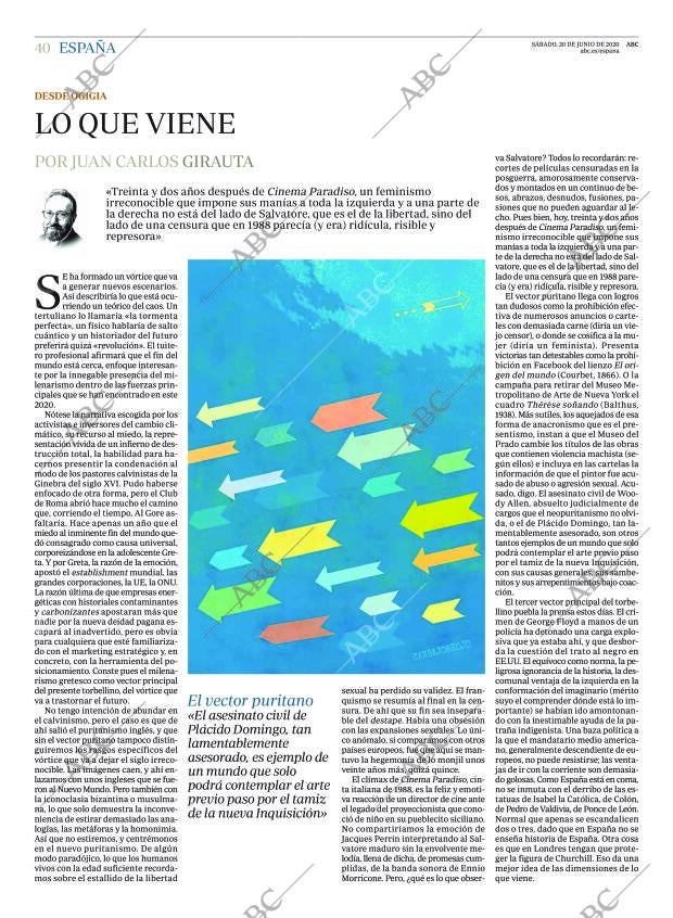ABC CORDOBA 20-06-2020 página 40