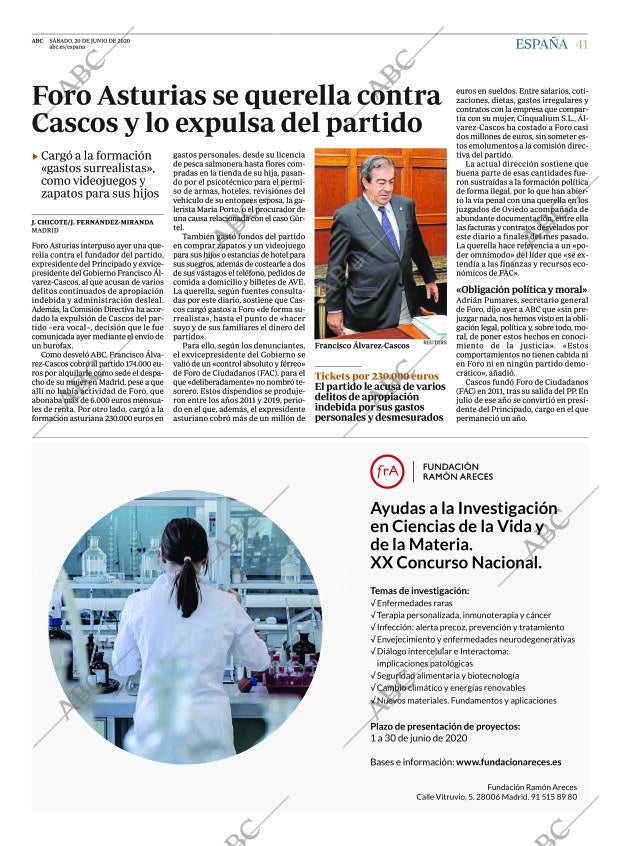 ABC CORDOBA 20-06-2020 página 41
