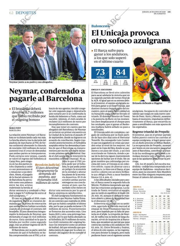 ABC CORDOBA 20-06-2020 página 62