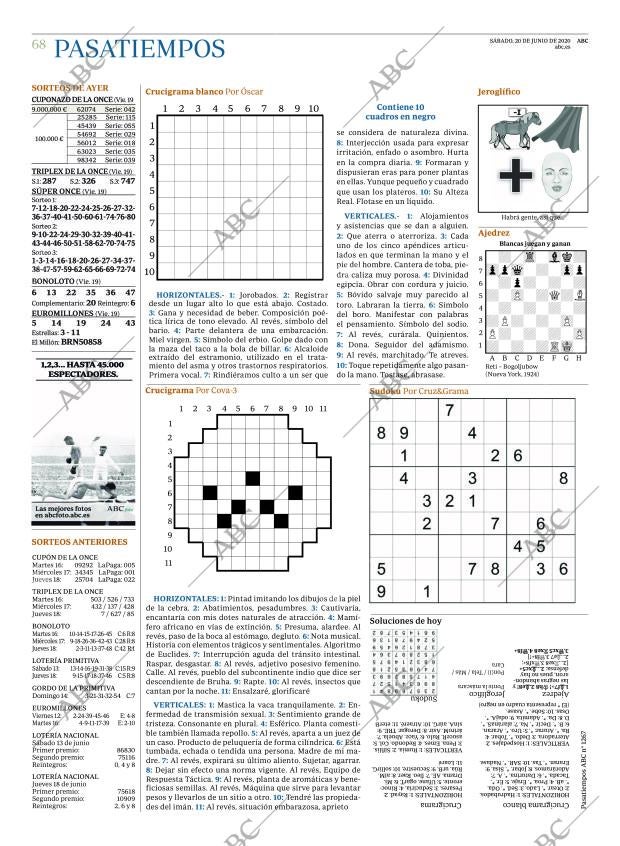 ABC CORDOBA 20-06-2020 página 68