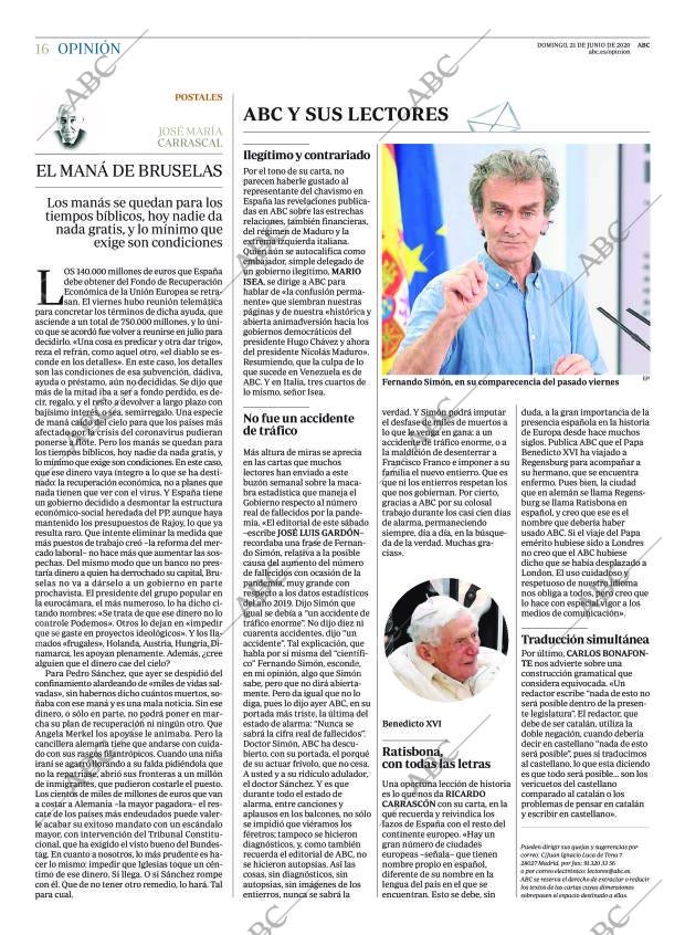 ABC CORDOBA 21-06-2020 página 16