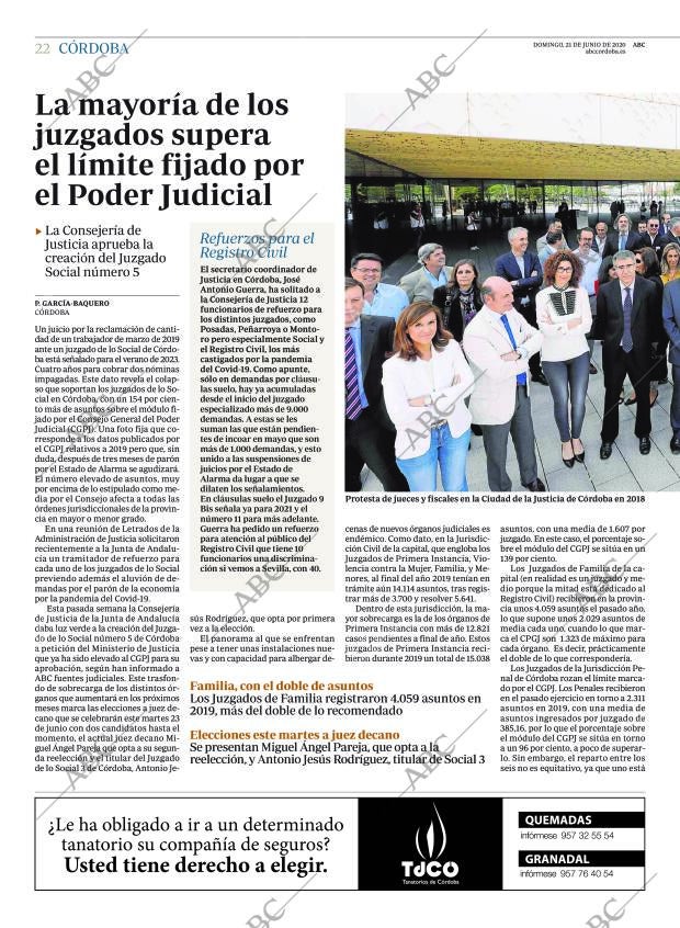 ABC CORDOBA 21-06-2020 página 22