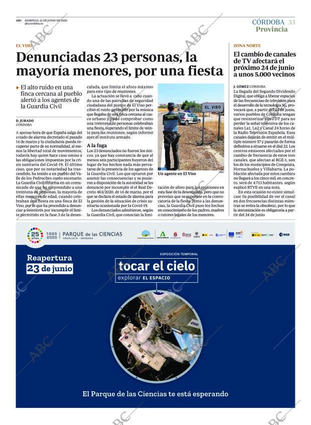 ABC CORDOBA 21-06-2020 página 33