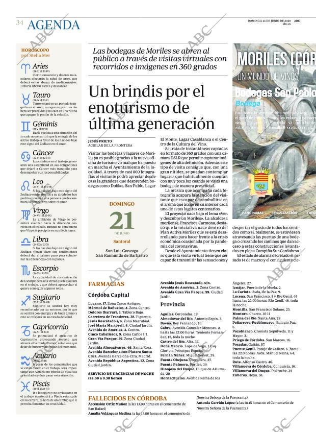 ABC CORDOBA 21-06-2020 página 34