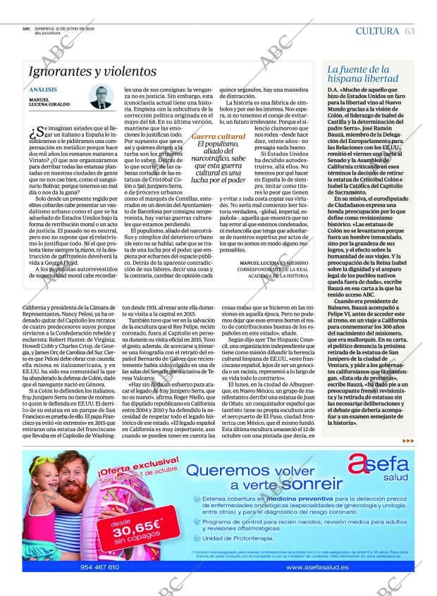 ABC CORDOBA 21-06-2020 página 63