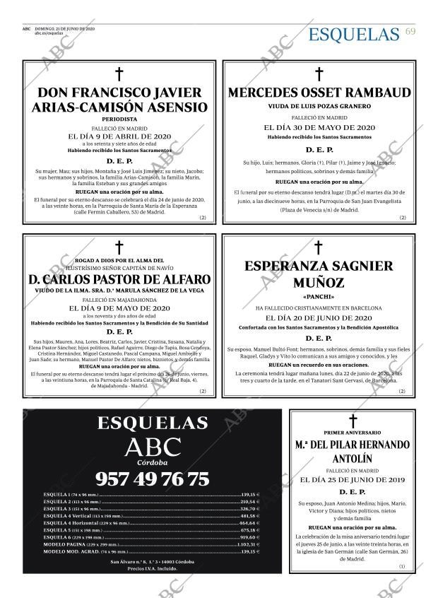 ABC CORDOBA 21-06-2020 página 69