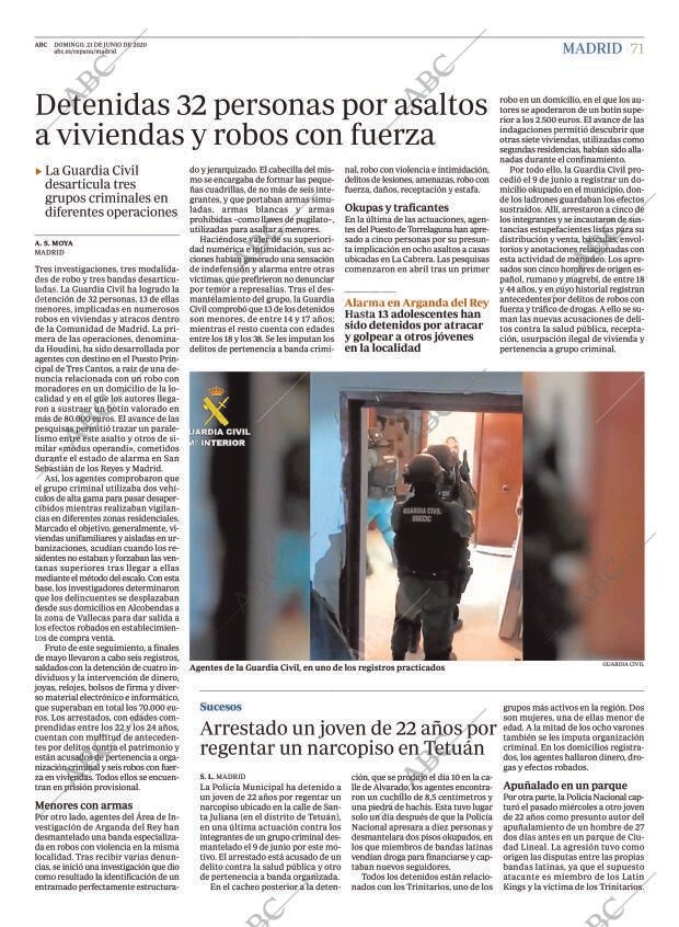 ABC MADRID 21-06-2020 página 71
