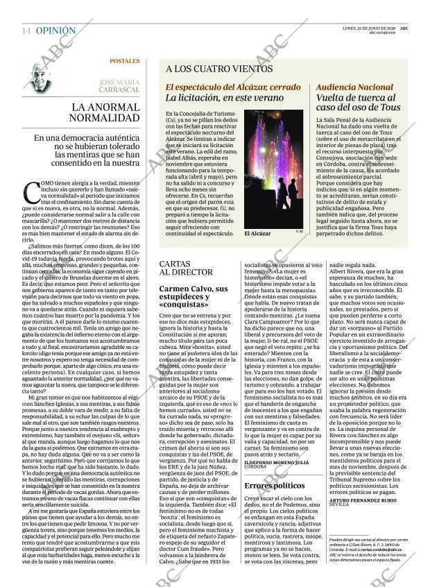 ABC CORDOBA 22-06-2020 página 14