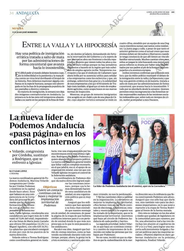 ABC CORDOBA 22-06-2020 página 34