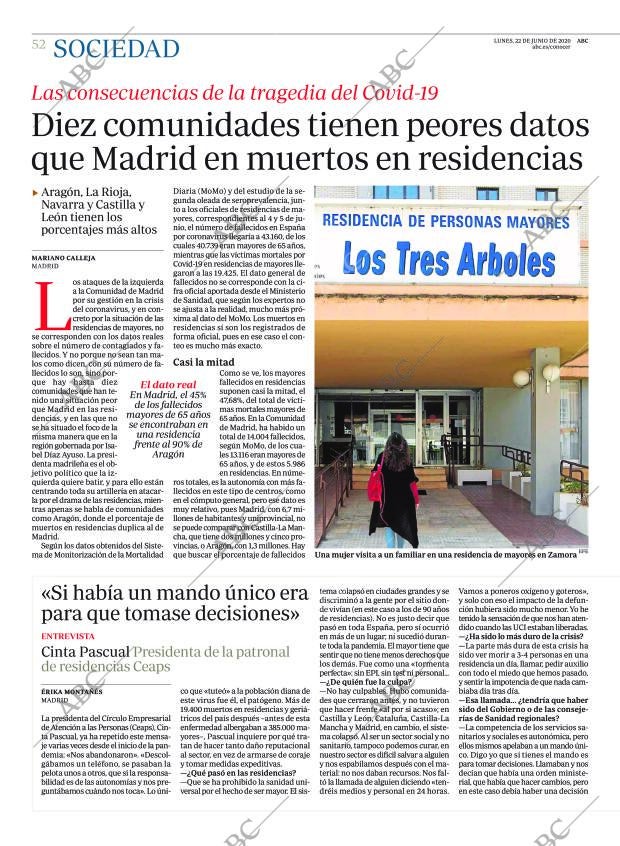 ABC CORDOBA 22-06-2020 página 52