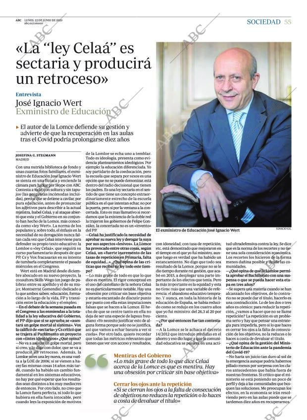 ABC CORDOBA 22-06-2020 página 55