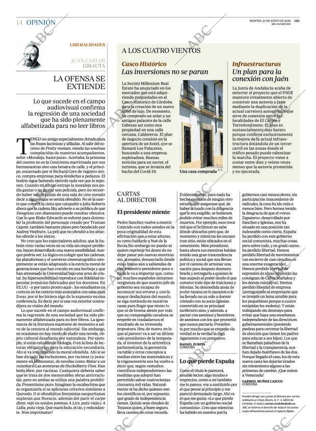 ABC CORDOBA 23-06-2020 página 14