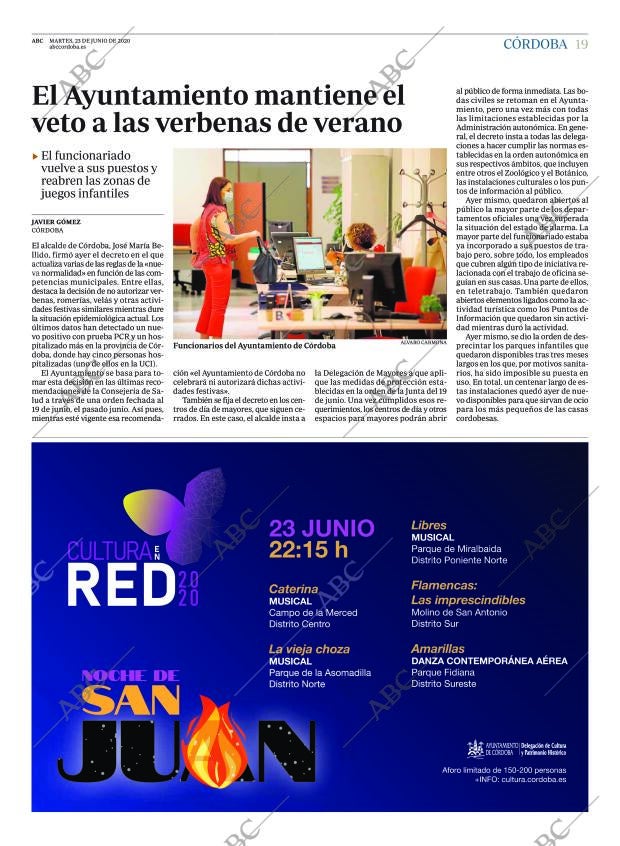 ABC CORDOBA 23-06-2020 página 19