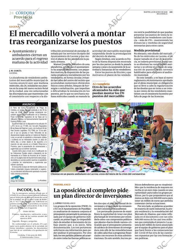 ABC CORDOBA 23-06-2020 página 24