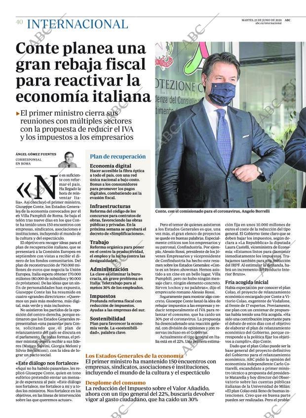 ABC CORDOBA 23-06-2020 página 40
