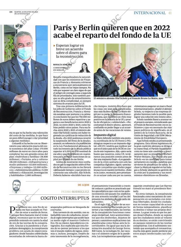 ABC CORDOBA 23-06-2020 página 41