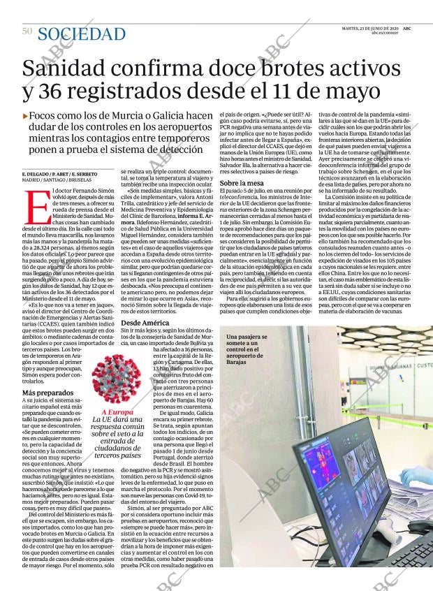 ABC CORDOBA 23-06-2020 página 50