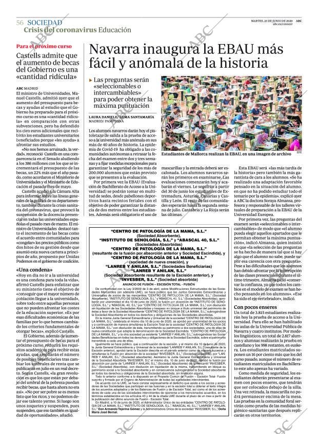 ABC CORDOBA 23-06-2020 página 56