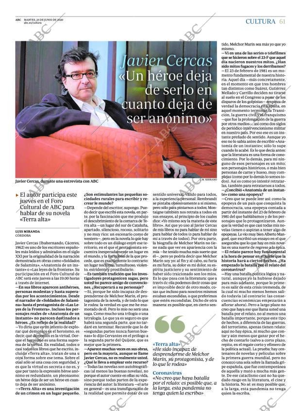 ABC CORDOBA 23-06-2020 página 61