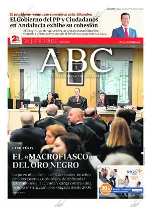 ABC CORDOBA 24-06-2020 página 1