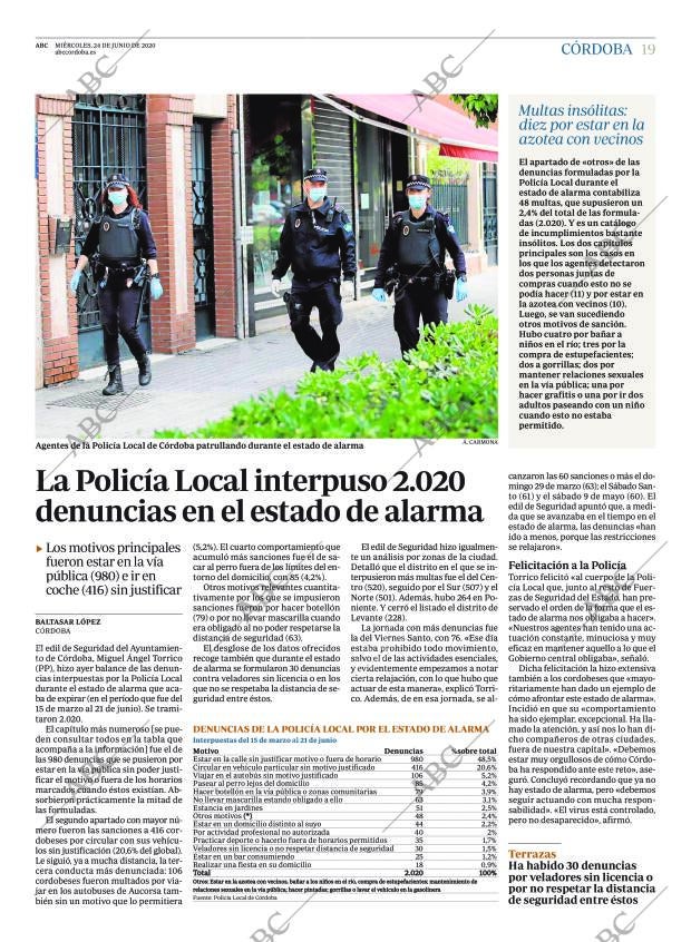 ABC CORDOBA 24-06-2020 página 19