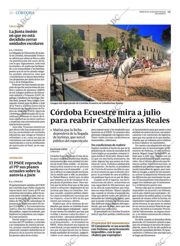 ABC CORDOBA 24-06-2020 página 20