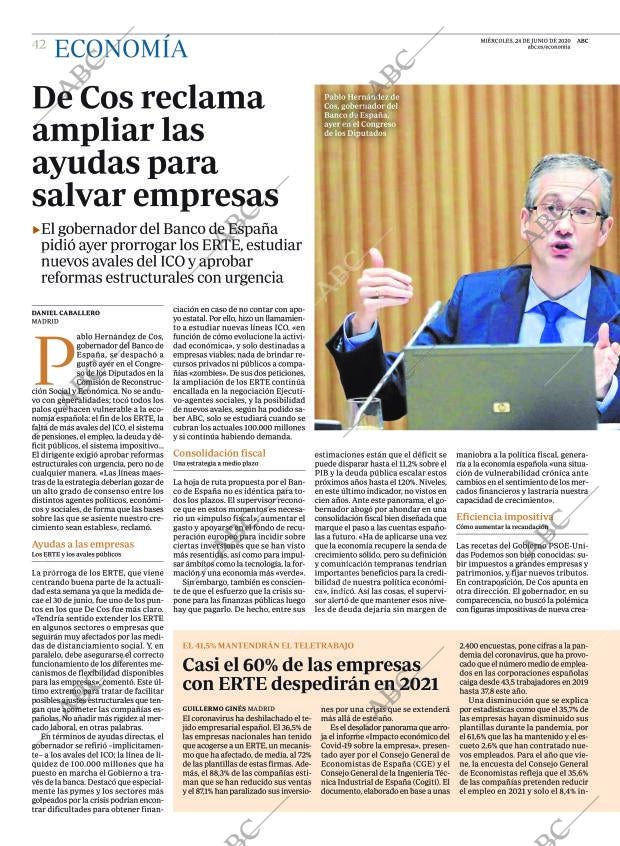 ABC CORDOBA 24-06-2020 página 42