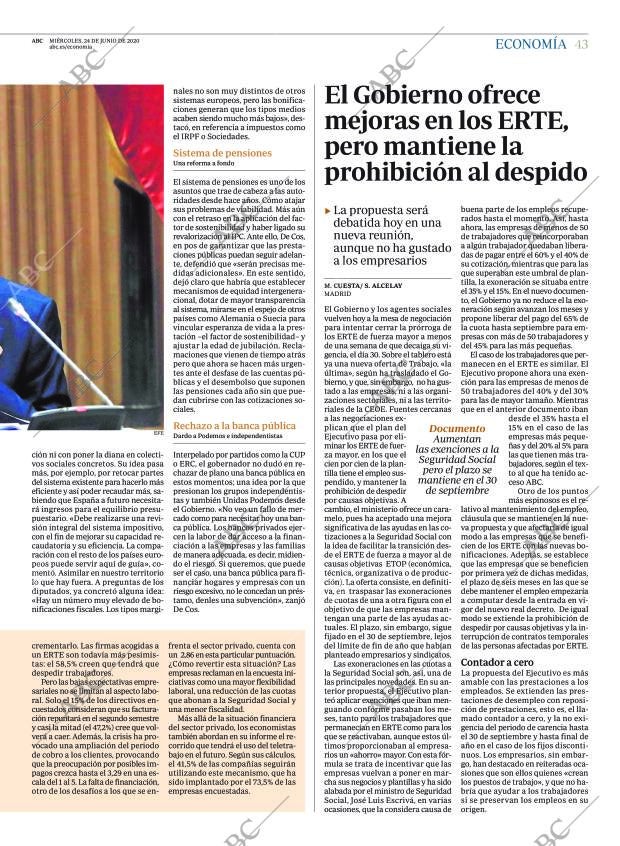 ABC CORDOBA 24-06-2020 página 43