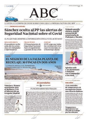 ABC MADRID 25-06-2020 página 2