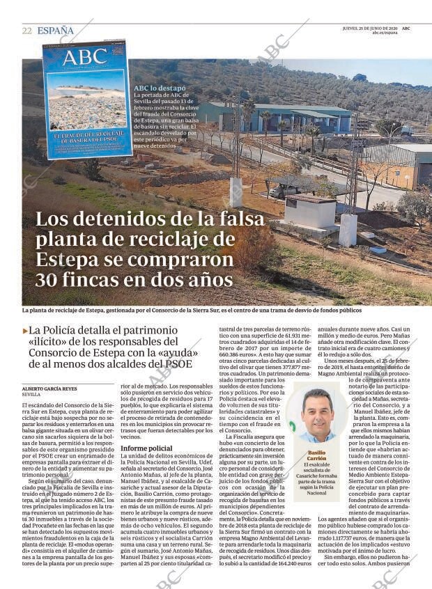 ABC MADRID 25-06-2020 página 22