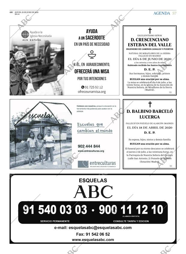 ABC MADRID 25-06-2020 página 57