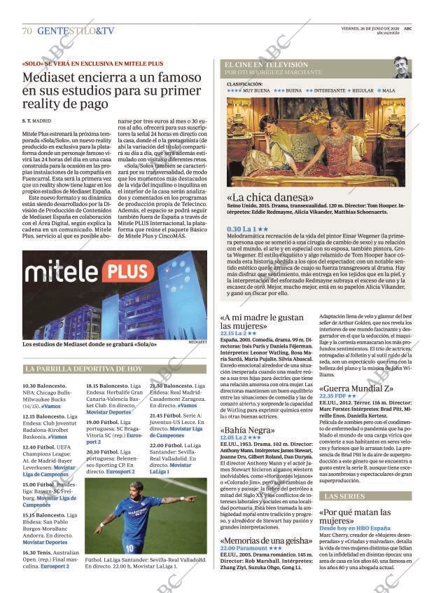 ABC MADRID 26-06-2020 página 70