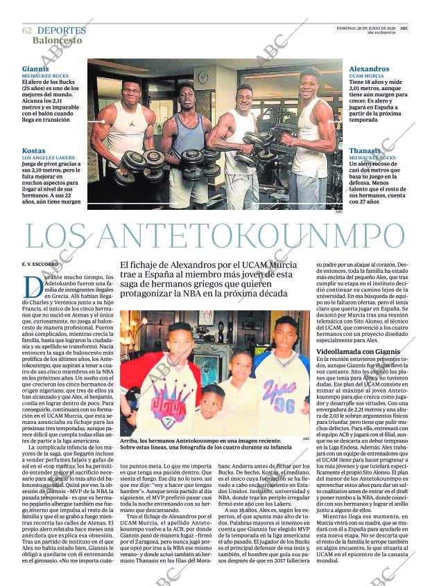 ABC MADRID 28-06-2020 página 62