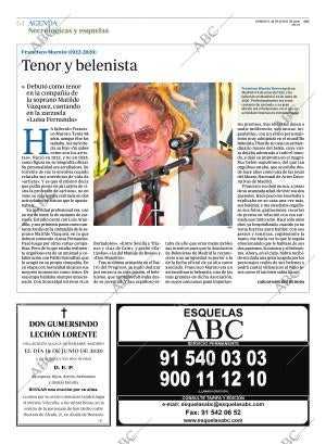 ABC MADRID 28-06-2020 página 64