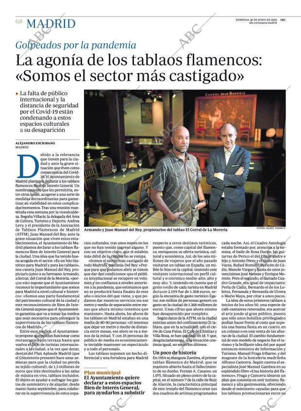 ABC MADRID 28-06-2020 página 68