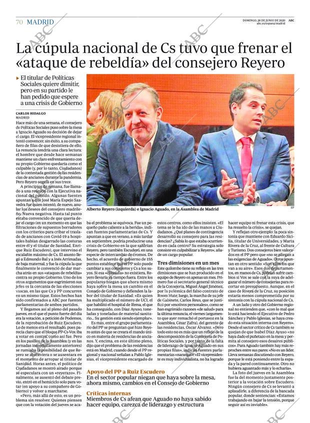 ABC MADRID 28-06-2020 página 70