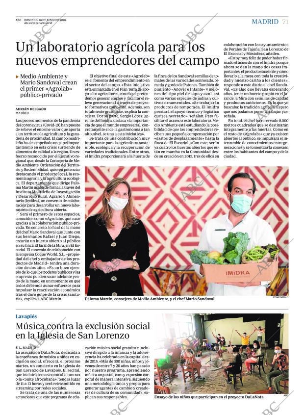ABC MADRID 28-06-2020 página 71